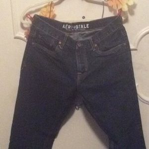 Men blue denim jean.